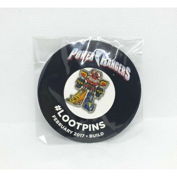 Power Rangers Build 2017 February Loot Crate Enamel Pin - Picture 1 of 5